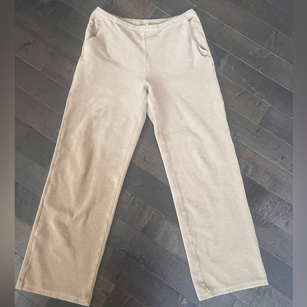 L.L. Bean Tan Corduroy Pants